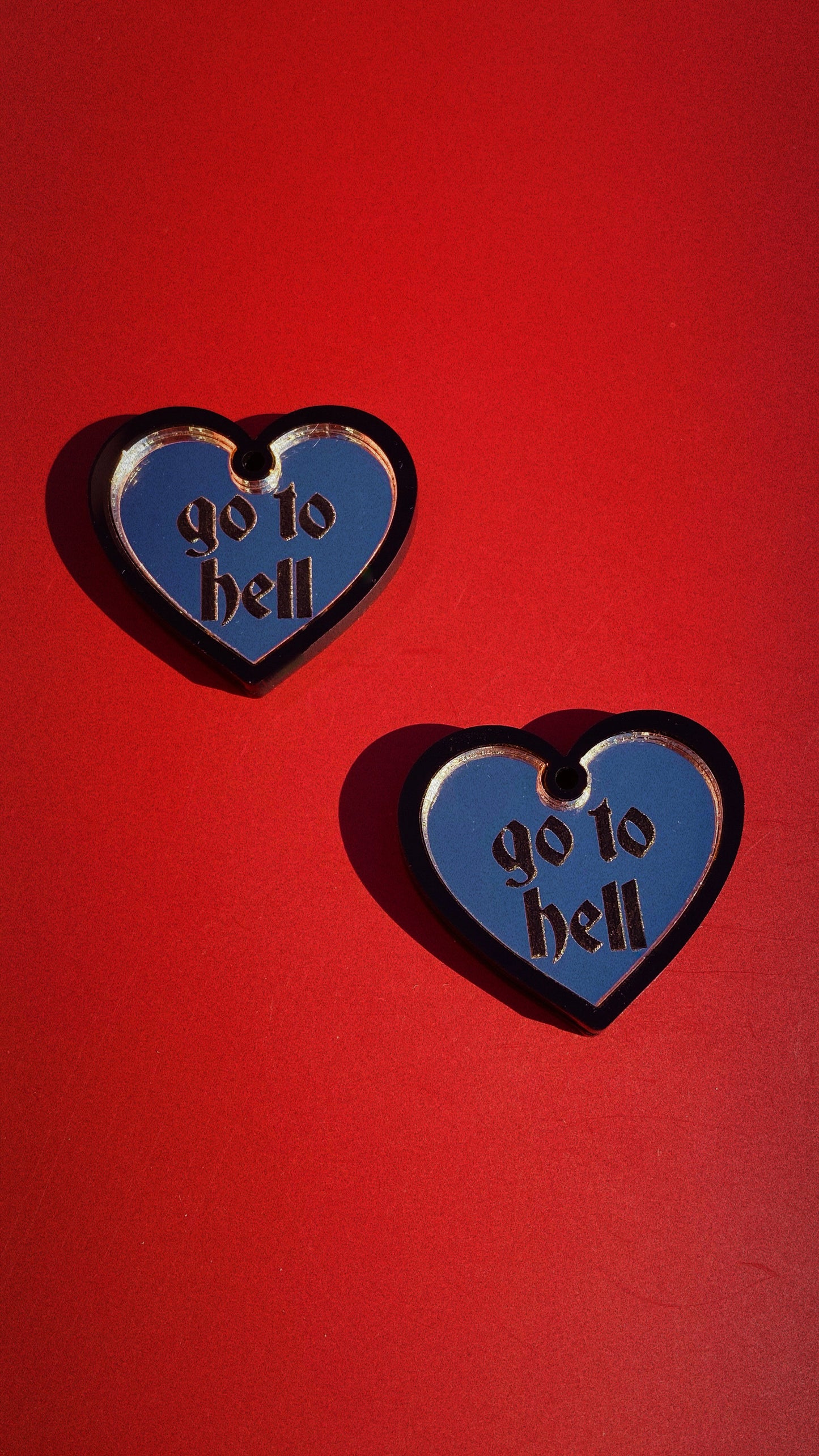 Go To Hell Earrings