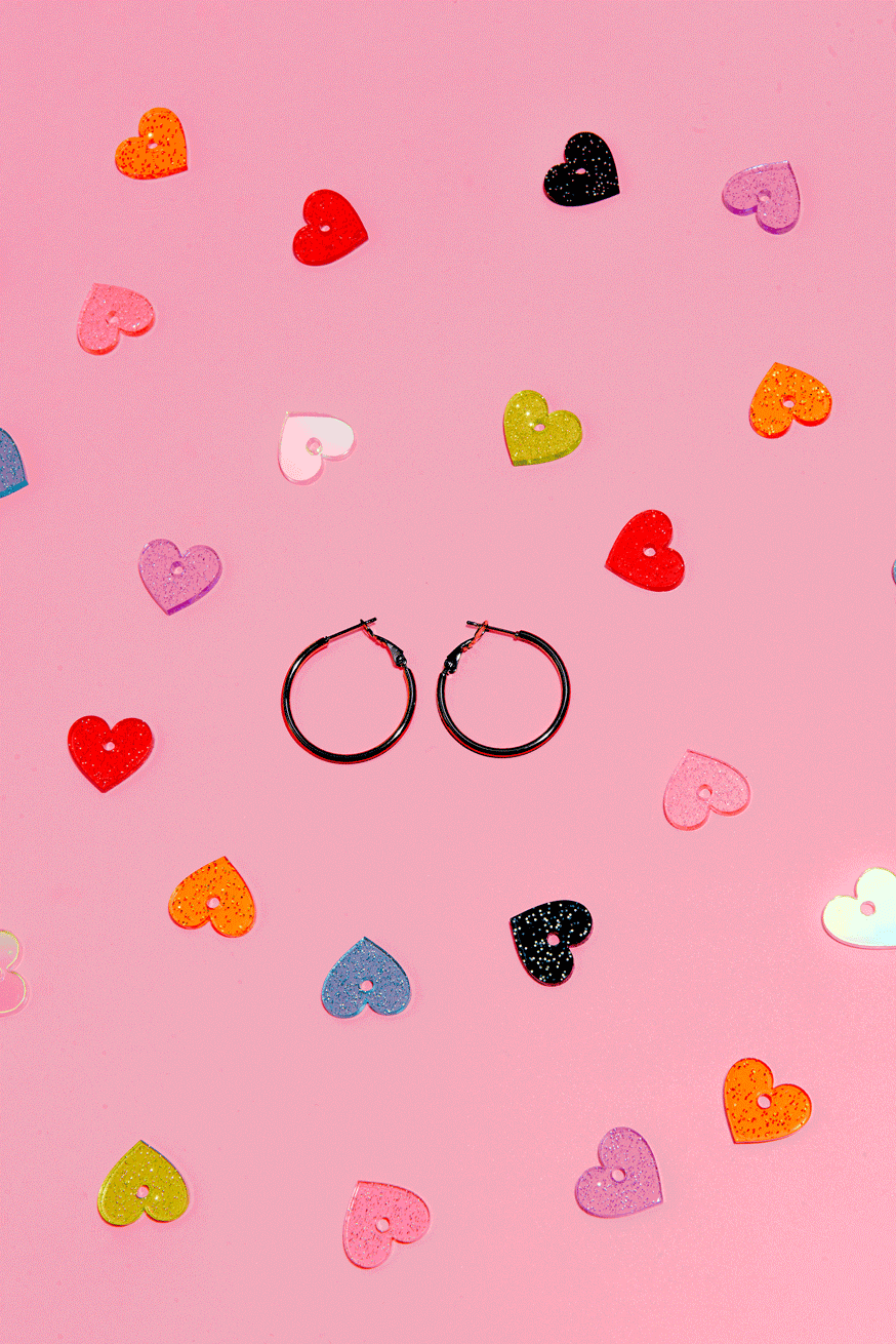 Charm Bar - Heart Charms