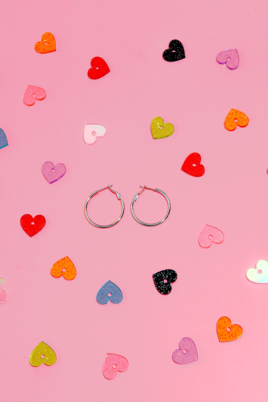 Charm Bar - Heart Charms