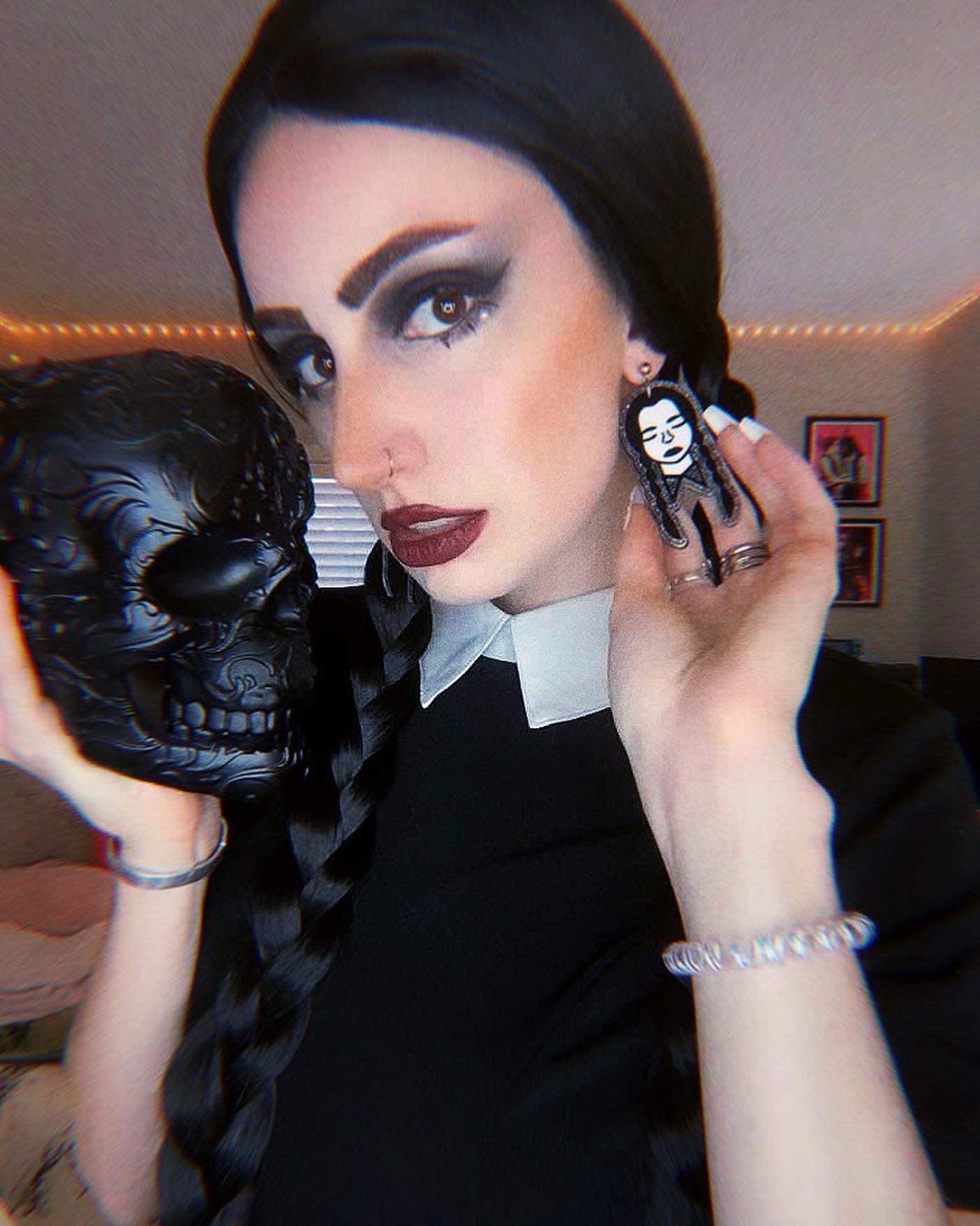 Wednesday Addams Earrings
