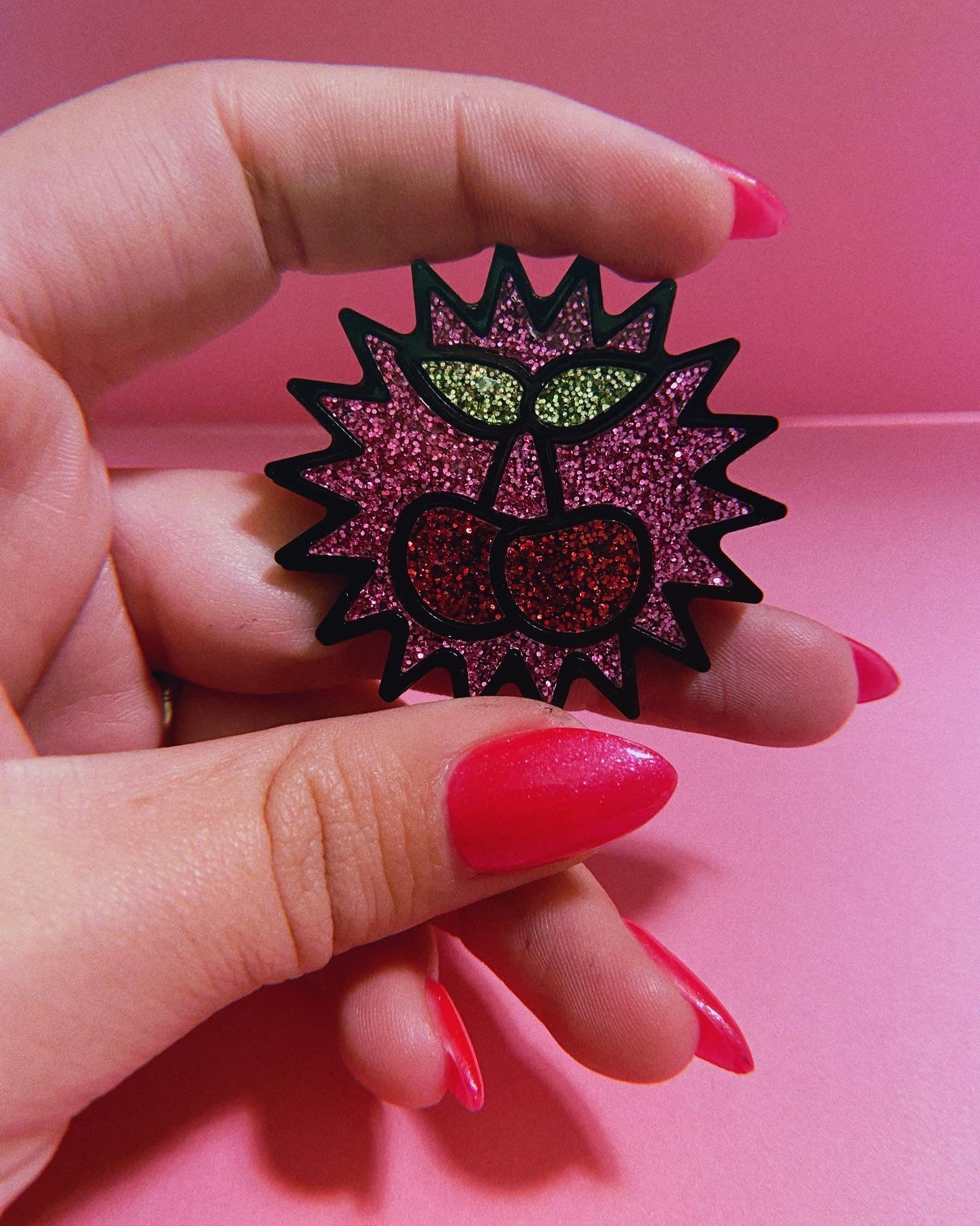 Cherry Bomb Pin