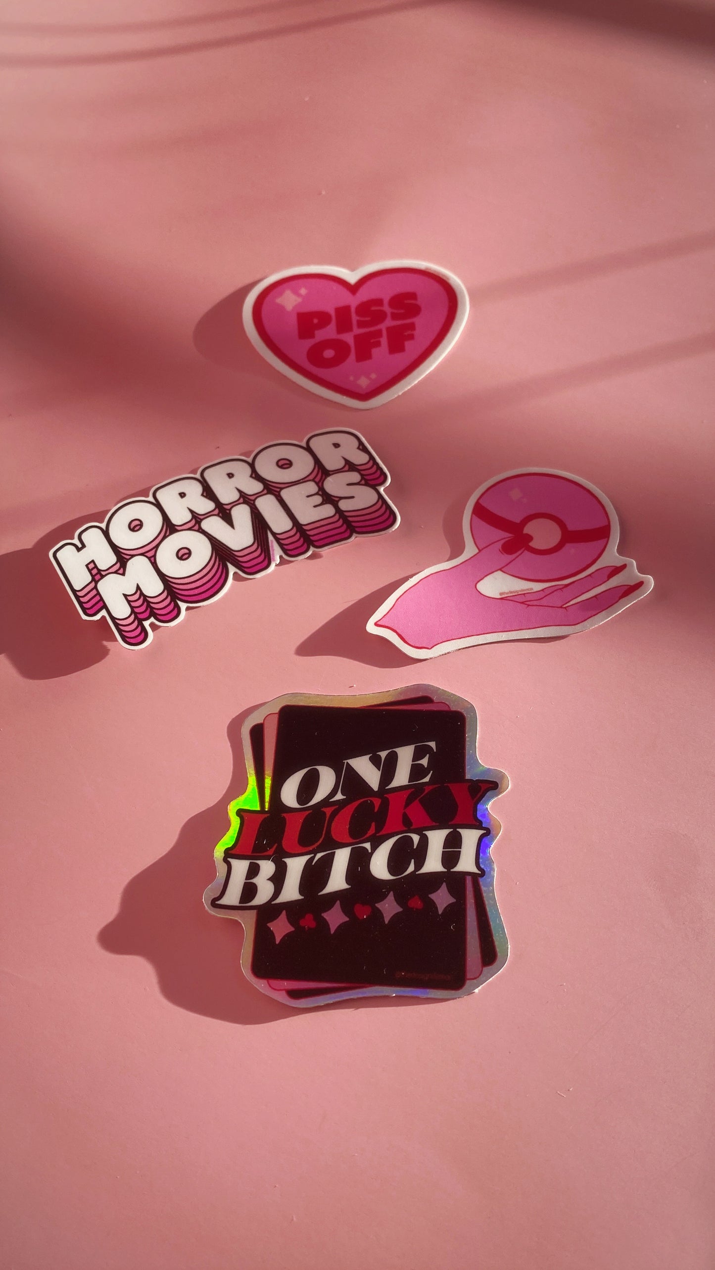 Sticker - One Lucky B*tch