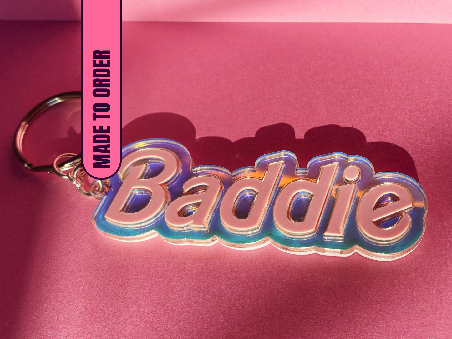 Baddie - Keychain