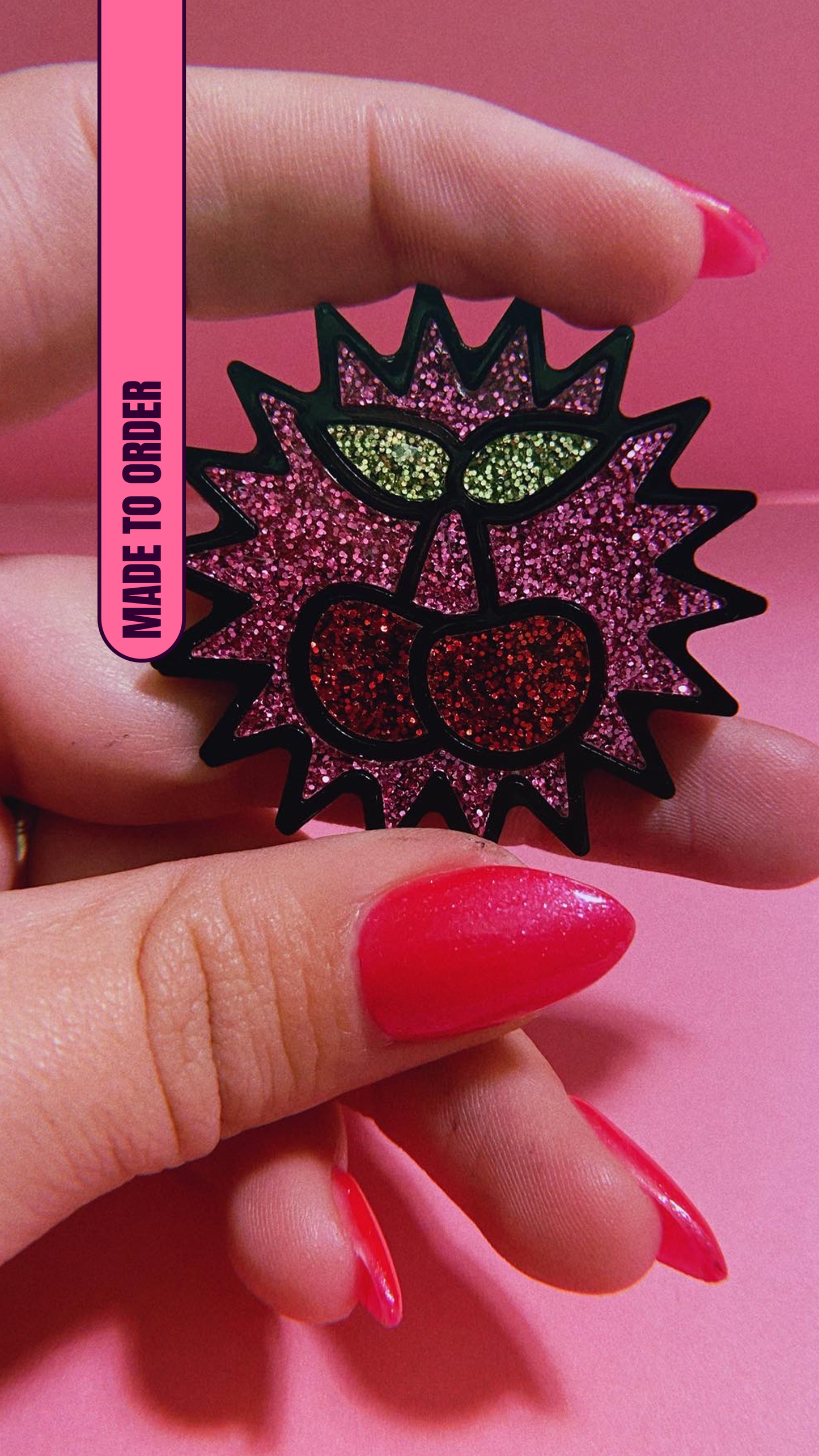 Cherry Bomb Pin