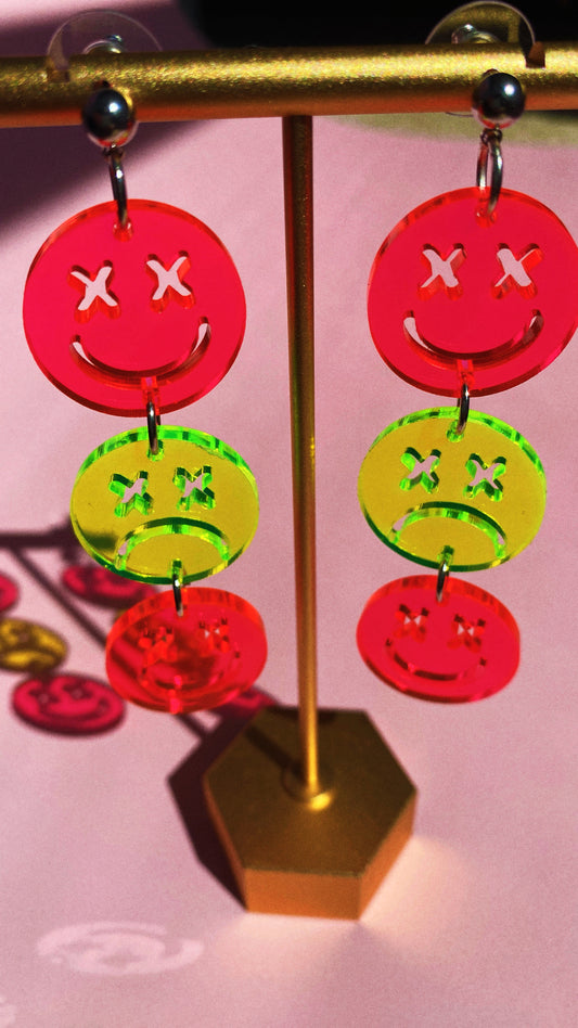 Happy & Sad Earrings