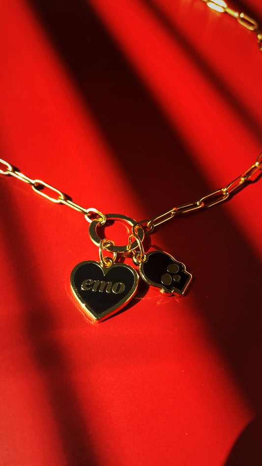 Love & Death - Charm Necklace