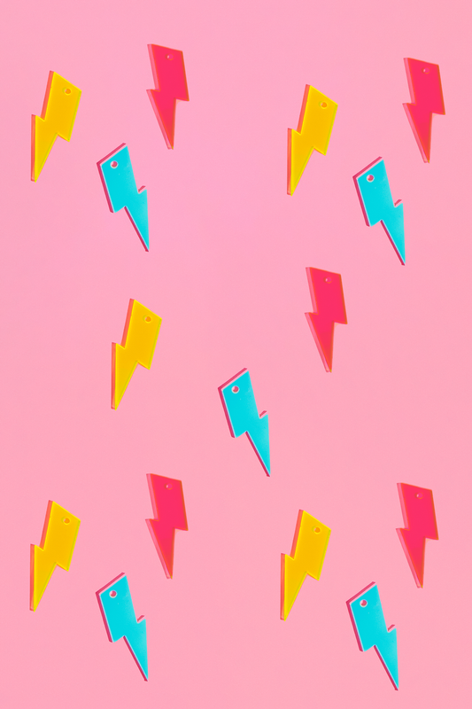 Charm Bar - Lightning Bolts