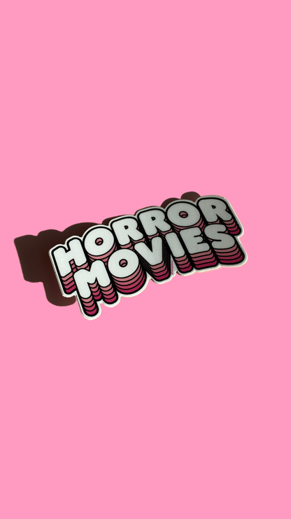 Sticker - Horror Movies